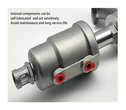 Vanne DN40 anti-corrosion en acier inoxydable industrielle - 6