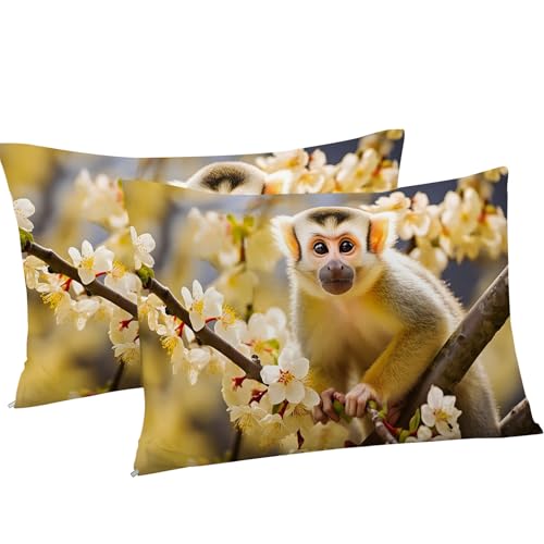 Housse de couette singe durable en microfibre de qualité supérieure - 5