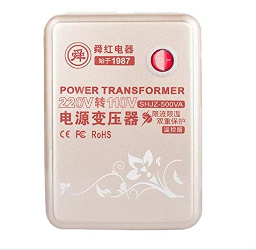 500w puro trasformatore di rame 220v al convertitore di tensione 110v Stati Uniti Giappone Canada 110v a 220v