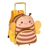 Mochila de Rodinhas Abelinha Clio Pets 13' CP24505B