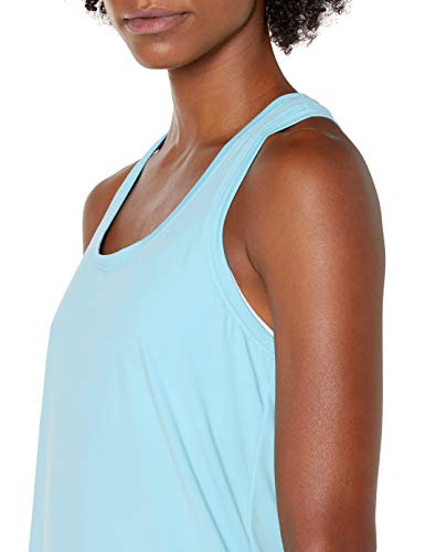 Image of Amazon Essentials Women's Active Quick Dry Tech Stretch Racerback Scoop Neck Tank Top, Multipacks