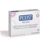 PCOS - Complemento alimenticio con D-Chiro Inositol, vitaminas y minerales - 30 cápsulas - Con Ácido Pantoténico