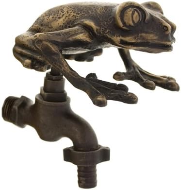 Solid Brass Garden Water Faucet Tap Exclusive Design Frog