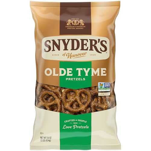 Snyder's of Hanover Old Tyme Pretzels, 16 Oz Bag