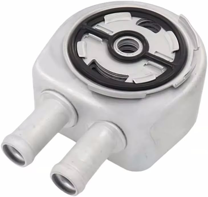 Engine oil cooler LR025515 AG9G-6A642-BC Compatible With Land Rover Range Rover Evoque 2.0L I4 2012-2016;