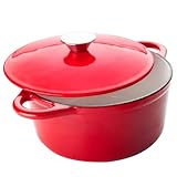 IBILI - COCOTTE Redonda ROJA 24X11,50 CM