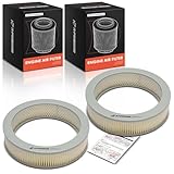 A-Premium 2-PC Engine Air Filter Compatible with Toyota Corolla, Celica, Corona, Hi-Lux, Mark II,
