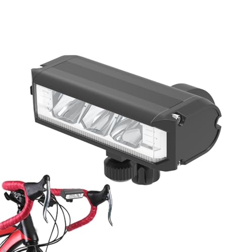 Faro delantero recargable para bicicleta, faro LED para ciclismo, impermeable, de alto brillo, ideal para montar en montaña y carretera