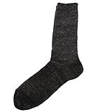 【 SMALL STONE SOCKS/スモールストーンソックス 】麻(リネン)の快適ソックス/Linen Socks 1026 Mブラック