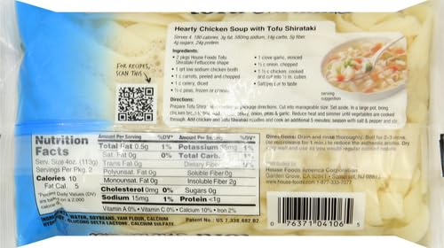 Miniatura 2 de House Foods, Tofu Shirataki, Tofu en forma de fettuccine, 8 onzas