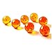 UMIKAkitchen Crystal Balls 7 Stars 7pcs Anime 3.5cm Yellow Balls Gift Yellow