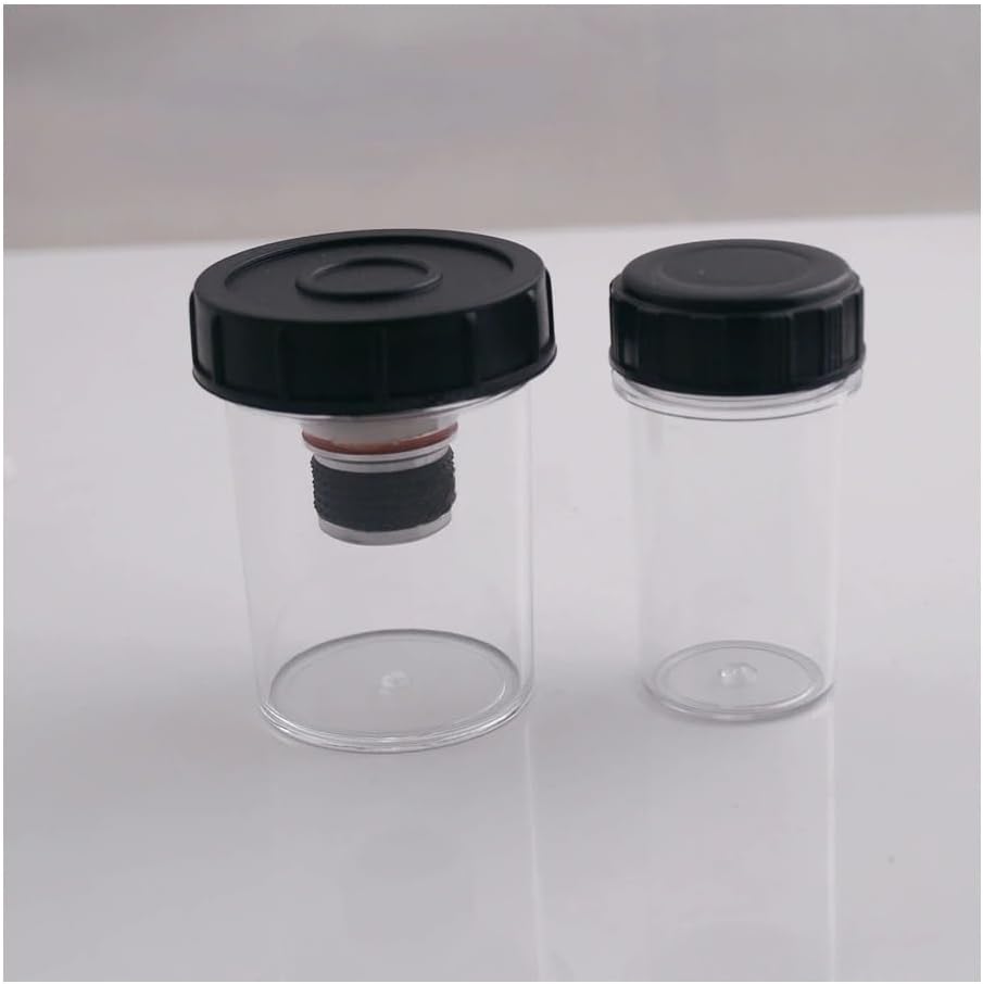 Microscope Accessories Kit Objective Lens Box for Microscope Objectives RMS M25 M26 M27 M35 Thread Storage Box 2pcs Microscope Slides(RMS 60mm Bigger)