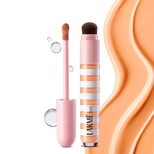 Image of Lakme 9to5 Hya Beach Edit Colour Correcting + Brightening Concealer, SPF 40, Medium Tan 3, 6ml