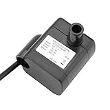 Bomba de Agua de Acuario USB, 180L/h DC 5V Bomba Pequeña sin Escobillas Bomba Eléctrica de Circulación de Agua de Acuario para Pecera, Acuario, Fuente