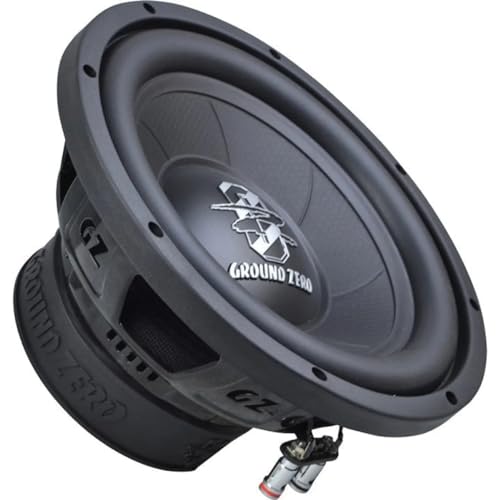 Cono IMPP Ground Zero Subwoofer da 25 cm, 4 ohm, 250 WRMS, nero, GZIW 250X-II