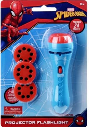 Sawkirp Darshraj 3 Slides 24 Patterns Projector Torch Slide Flashlight Projector Torch for Kids Projection Light Toy Slide Flashlight Lamp Education Learning Night Light