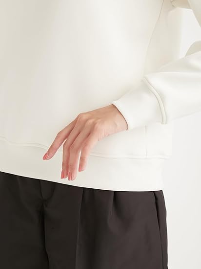 Amazon.co.jp: [セルフォード] アシンメトリーフリルスウェット