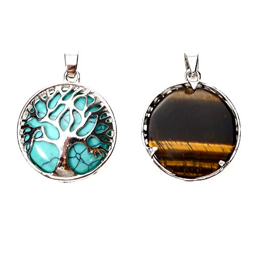 TOAOB 6 pezzi albero della vita ciondolo con
