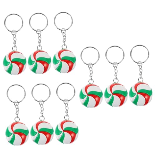 Porte-clés volley-ball multifonction accessoire sac de sport 9 pcs