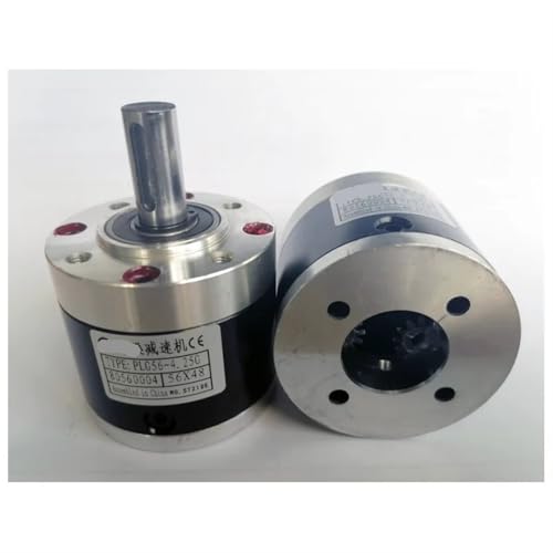 Reductor planetario de 56 mm con relación 168:1 para motor CC con eje de 8 mm 5
