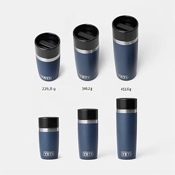 YETI Rambler 16 oz Travel Bottle with Leak-Proof Commuter Lid Vacuum Insulated Stainless Steel Thermal Flask - Black
