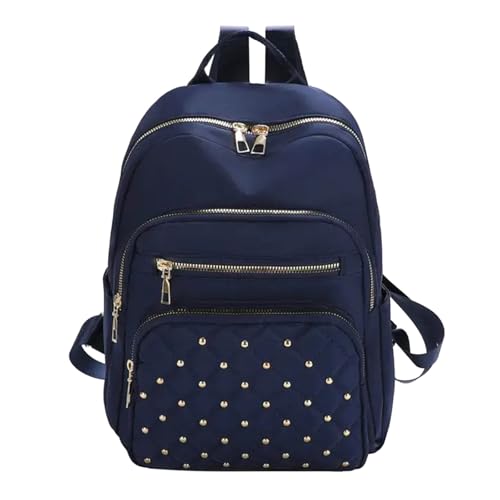 Sac d'école pour femme en tissu bleu idéal pour vos week-ends et sorties urbaines