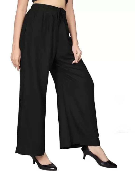 Ultra Soft Premium Rayon Cotton Palazzo for Women and Girls, Regular Size, 15 Colours, Available in L, XL, 2XL, 3XL-image-45