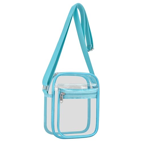 Image of USPECLARE Clear Bag for Stadium Events Clear Messenger Bag for Men and Women