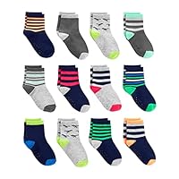 Simple Joys by Carter's Baby Boys 12-pack Sock Crew Socks (pack of 12)