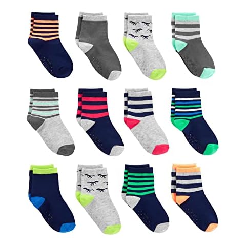 Simple Joys 12-Pack Dinosaur Socks for Boys Cover