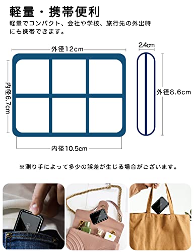 searise ピルケース 薬ケース サプリメントケース CS-001B の商品画像 3