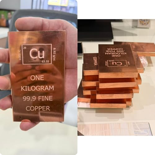 Image of Pure Copper Bar 1 Kg | 99.9% High Purity Solid Copper Bar (1)