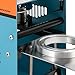MOQNISE Cup Sealer Machine 300W Manual Cup Sealing Machine 90MM/95MM Electric Cup Sealing Machine 300 cups/hour Cup Sealer for Sealing Plastic Cups of PP PET and Paper Cups