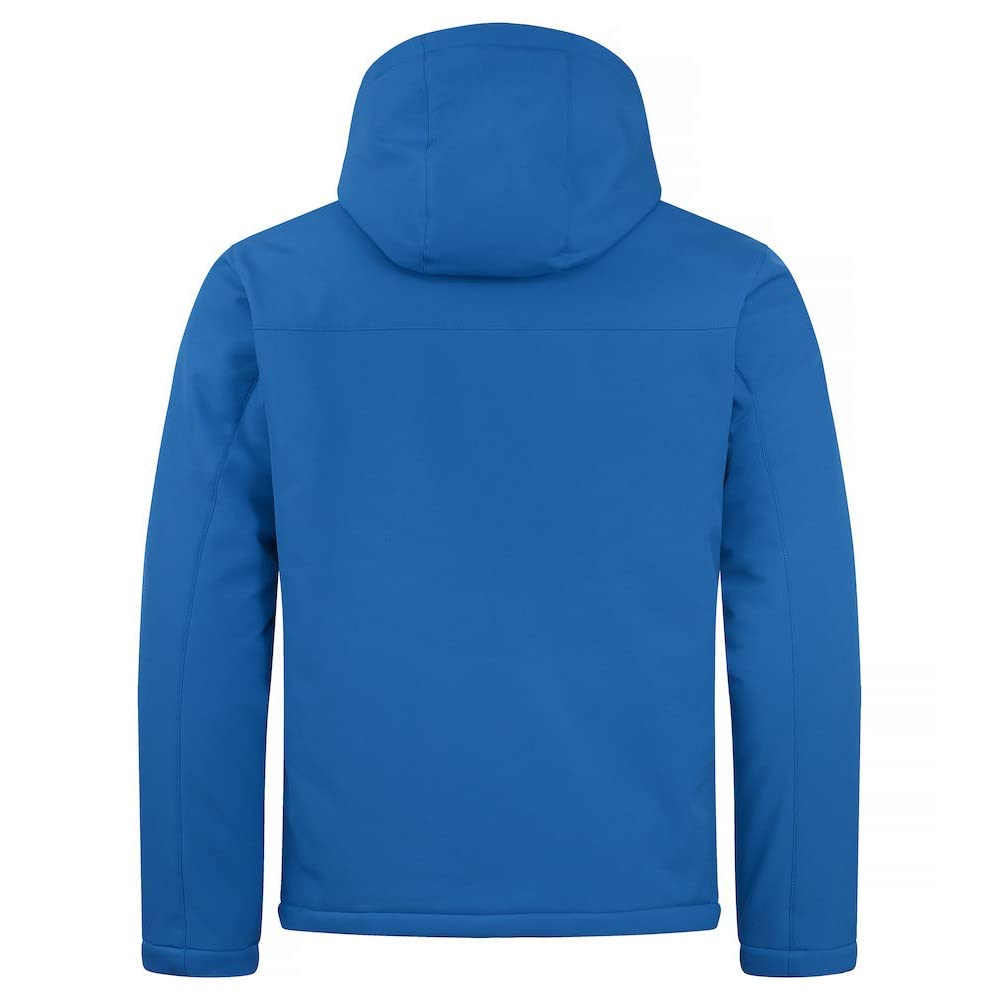 CliQue Męska wyściełana kurtka softshellowa, ciemnoszary, 4XL