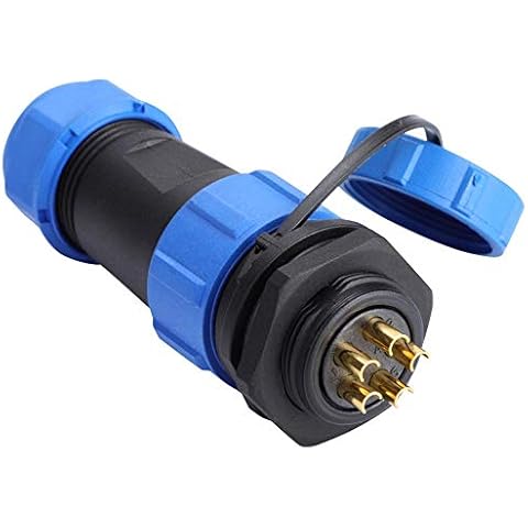 Connecteur aviation étanche, IP68 SP21 Assortiments de composants de circuit électrique raccordés à des composants électromécaniques étanches Prise de connecteur 2/3/4/5/9/12(5Pin) thumbnail