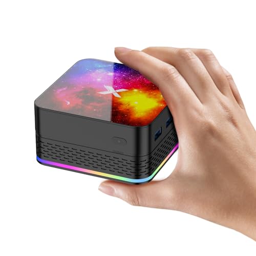 Alder Lake-N95 Mini PC 12ª generación (hasta 3,4 GHz) 16GB DDR5 512GB ROM M.2 SSD Ordenador de sobremesa Dual RJ45 Gigabit Ethernet 4K Triple Display Dual-Band WiFi 3*USB3.1