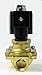 AceCrew Industrial Brass Electric Solenoid Valve Normally Open 3/4 inch NPT 220V, 240V AC - flow control valve for gas, air & water