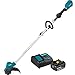 Makita Lithium-Ion Brushless Cordless XRU12SM1 18V LXT String Trimmer Kit (4.0Ah), Teal