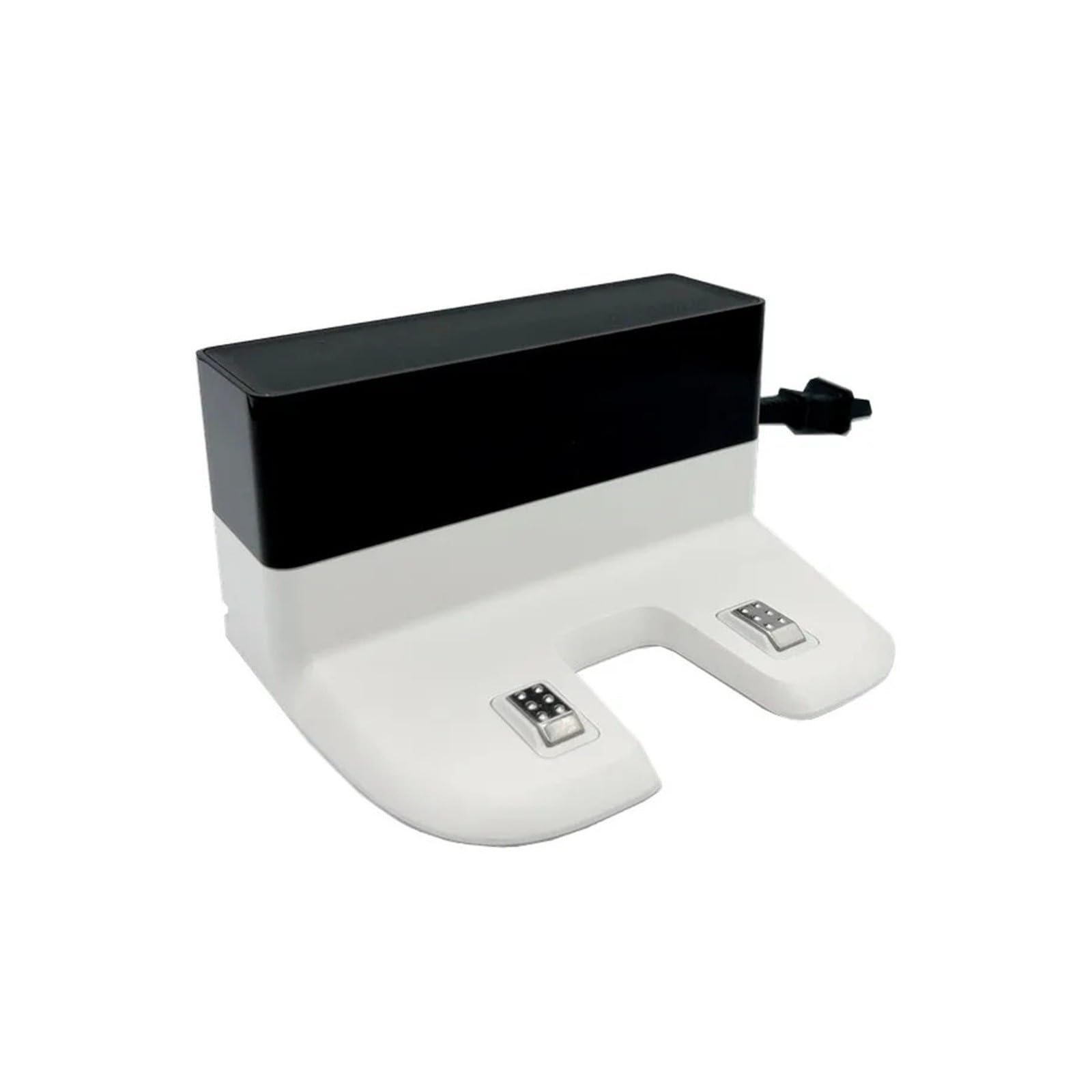 Base De Charge De L'aspirateur,Compatible avec Ecovacs | Compatible Avec Deebot T8 T9 N8 Pro N8 T9 ,Compatible Avec Robotic Station Électrique Ch1833 Blanc(Base add EU adapter)