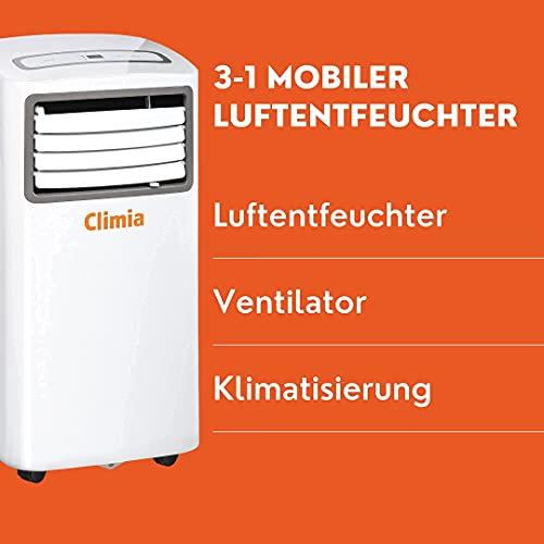 Climia Mobiele bouwdroger ca. 50 liter in 24 uur, ventilator en ontvochtiger - Image 4