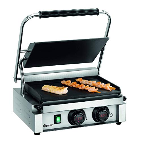Bartscher Kontaktgrill"Panini-MDI" Digital glatte Grillplatten - A150979 – Bild 3