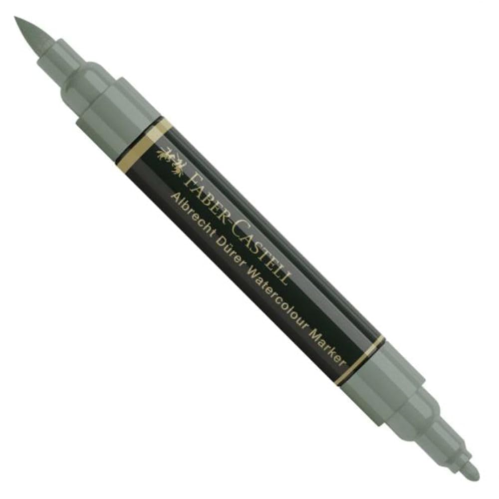 Faber-Castell Art & Graphic Albrecht Dürer Watercolour Marker, Earth Green, Single Watercolour Marker, for Art, Craft, Drawing, Sketching, Home, School, University, Colouring