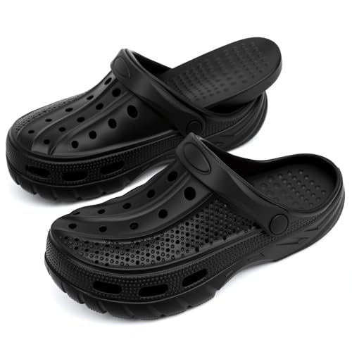 Image of INMINPIN Mens Womens Garden Clogs Shoes Beach Slippers Pool Water Sandals with Comfortable Arch Support Insole