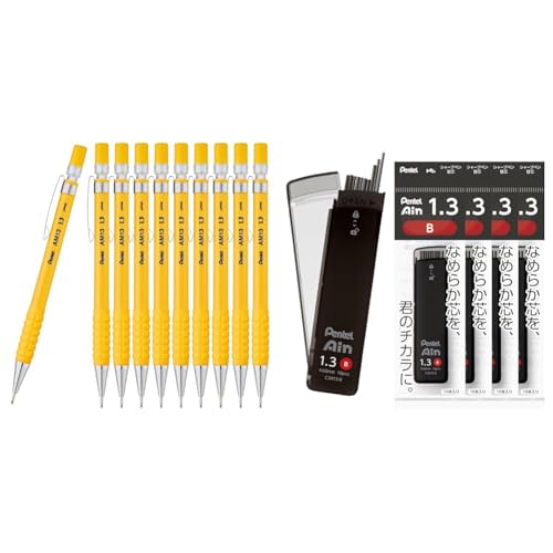 �y�Z�b�g�����z�؂�Ă� �V���[�v�y���V�� AMAIN�V���[�v 1.3mm �C�G���[ 10�{ AM13-G(10)�� �V���[�v�c �؂�Ă�A�C�� 1.3mm B 5�� XC2813-B
