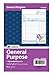 Adams General Purpose Unit Sets, 5.67 x 8.5 Inches, 2-Part, Carbonless, White/Canary, 100 Sets per Pack (NC2581)
