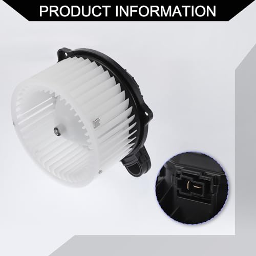 Image of No.971131U000 HVAC Heater Blower Motor Assembly for Hyundai Santa /Inner /Durable Metal Plastic / 1 Pc Black