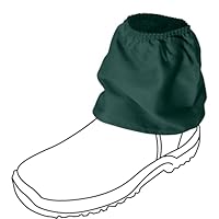 Oz OverBoots Reusable Boot Covers – Sox Savers Overshoes for Work Boots, 100% Work-Grade Cotton Drill, Keeps Dirt & Mud Out | One Size – Gift for Farmers, Gardeners, Horse Riders (Dark Green)