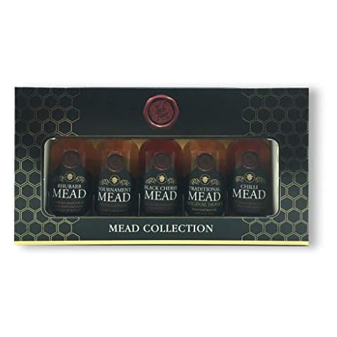 Lyme Bay 5-Piece Miniature Mead Gift Box, 5 cl Cover