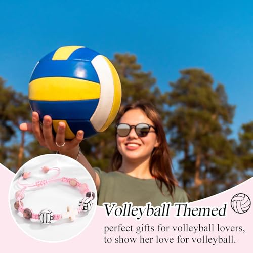 Image of Volleyball Bracelet Gifts for Teen Girls, Volleyball Gifts for Girls Volleyball Players Team, Christmas Birthday Valentines Day Graduation Gifts for Teen Girls Daughter Granddaughter Niece Sister