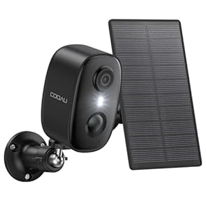 COOAU 2K Solar Akku Überwachungskamera